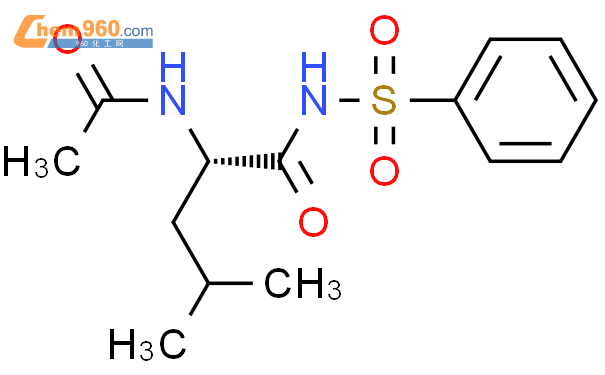 586957 55 3 Pentanamide 2 Acetylamino 4 Methyl N Phenylsulfonyl