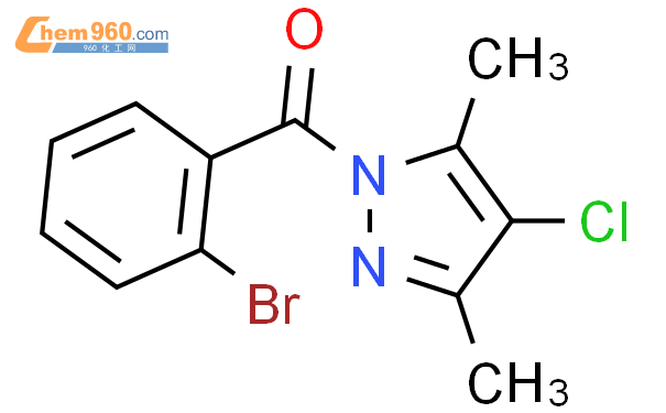 5910 57 6 2 Bromophenyl 4 Chloro 3 5 Dimethyl 1H Pyrazol 1 Yl