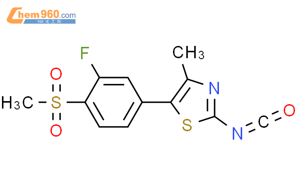 Thiazole Fluoro Methylsulfonyl Phenyl