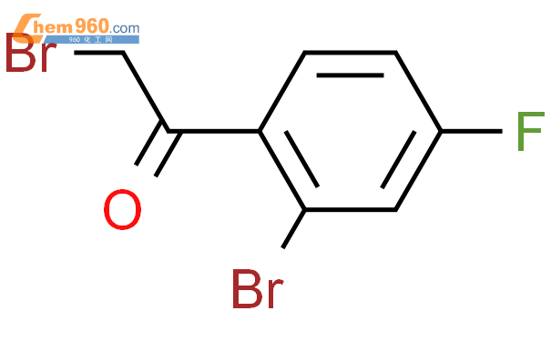 594810 90 9 2 Bromo 1 2 bromo 4 fluorophenyl ethanone化学式结构式分子式mol