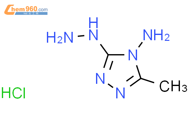 3 肼基 5 甲基 4H 1 2 4 噻唑 4 胺基盐酸盐CAS号59545 76 5 960化工网