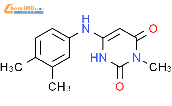 59776 24 8 2 4 1H 3H Pyrimidinedione 6 3 4 Dimethylphenyl Amino 3