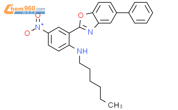 Benzenamine N Hexyl Nitro Phenyl Benzoxazolyl