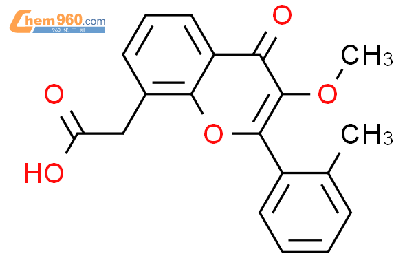 H Benzopyran Acetic Acid Methoxy Methylphenyl