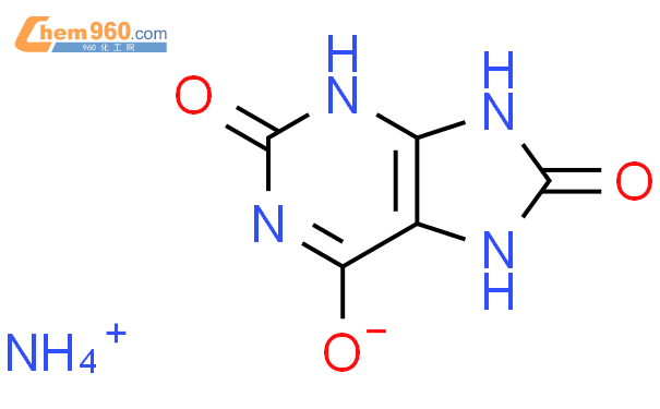 尿酸铵结构式,尿酸铵化学式 960化工网