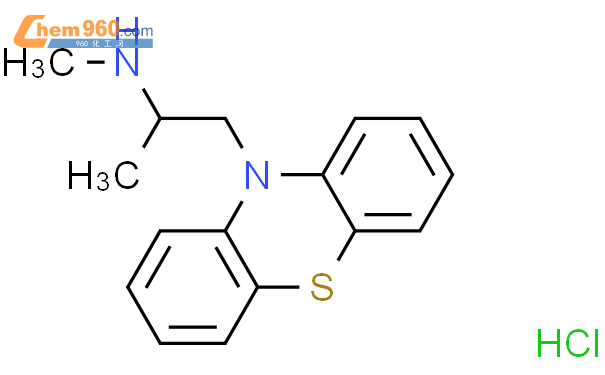 异丙嗪杂质chcl结构式