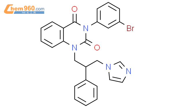 H H Quinazolinedione Bromophenyl H