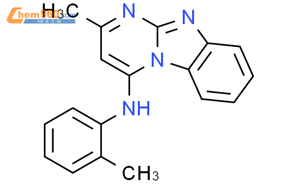 9CI 2 甲基 N 2 甲基苯基 嘧啶并 1 2 a 苯并咪唑 4 胺CAS号606135 93 7 960化工网