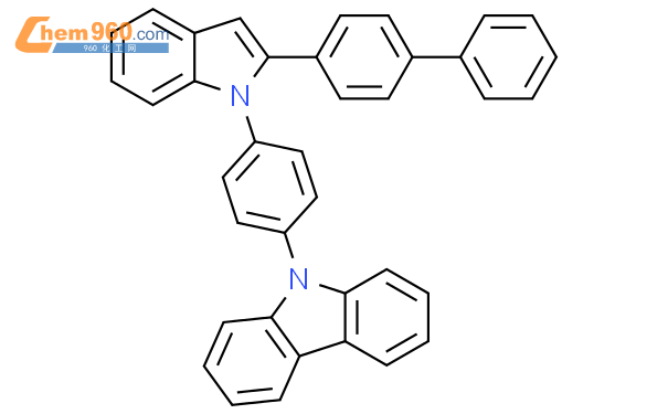 607739 89 9 9H CARBAZOLE 9 4 2 1 1 BIPHENYL 4 YL 1H INDOL 1 YL