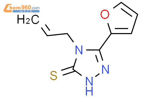 60870 43 1 4 烯丙基 5 呋喃 2 基 4H 1 2 4 三唑 3 硫醇CAS号 60870 43 1 4 烯丙基 5 呋喃 2