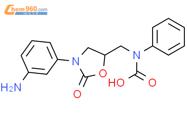 609841 03 4 Carbamic Acid 3 3 Aminophenyl 2 Oxo 5 Oxazolidinyl