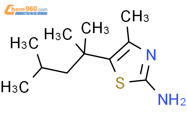 612541 01 2 2 Thiazolamine 4 methyl 5 1 1 3 trimethylbutyl CAS号