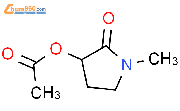 614754 14 2 9ci 3 乙酰基氧基 1 甲基 2 吡咯烷酮化学式结构式分子式mol 960化工网
