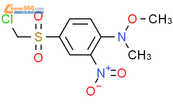 Benzenamine Chloromethyl Sulfonyl N Methoxy N Methyl