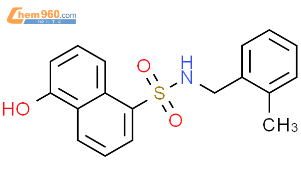 615259 01 3 1 Naphthalenesulfonamide 5 Hydroxy N 2 Methylphenyl