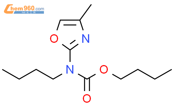 61801 66 9 Carbamic acid butyl 4 methyl 2 oxazolyl butyl esterCAS号