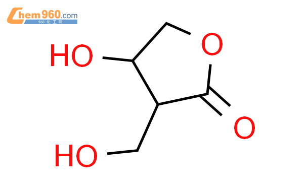 61892 45 3 2 3H Furanone dihydro 4 hydroxy 3 hydroxymethyl 化学式结构式