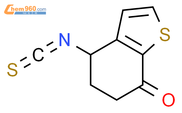 62000 26 4 Benzo B Thiophen 7 4H One 5 6 Dihydro 4 Isothiocyanato CAS