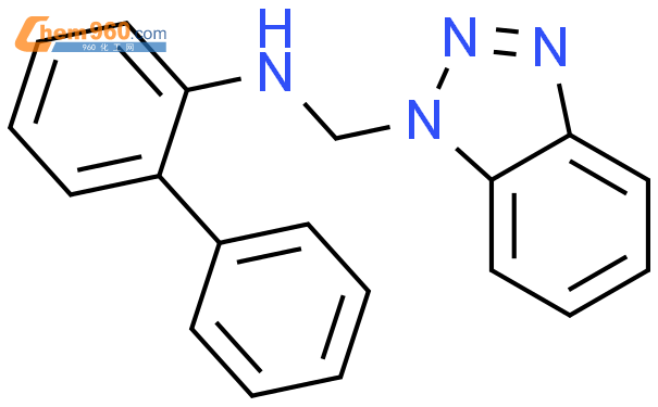 62001 39 2 1H Benzotriazole 1 methanamine N 1 1 biphenyl 2 yl CAS号