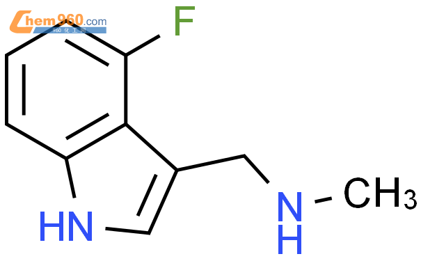 CAS No 620176 17 2 4 Fluoro 1H Indol 3 Yl Methyl Methyl Amine