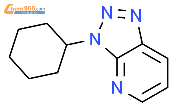 62052 30 6 3H 1 2 3 Triazolo 4 5 b pyridine 3 cyclohexyl 化学式结构式分子式