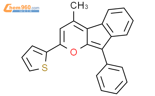 62095 95 8 Indeno 2 1 b pyran 4 methyl 9 phenyl 2 2 thienyl CAS号