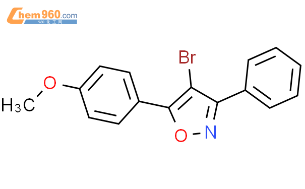 623548 00 5 ISOXAZOLE 4 BROMO 5 4 METHOXYPHENYL 3 PHENYL CAS号 623548