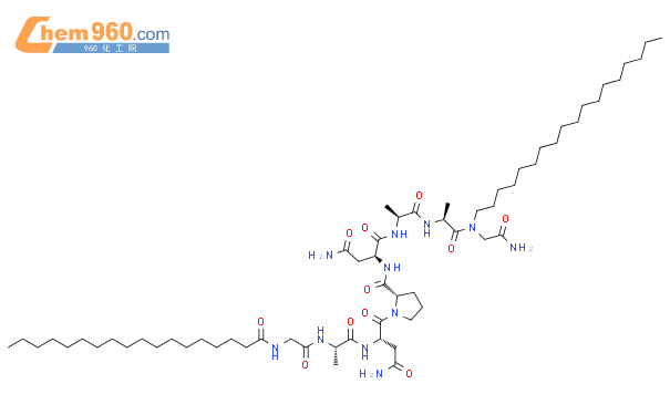 Glycinamide N Oxooctadecyl Glycyl L Alanyl L Asparaginyl