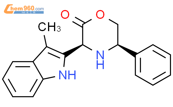 623582 85 4 2 MORPHOLINONE 3 3 METHYL 1H INDOL 2 YL 5 PHENYL 3S