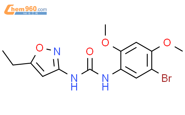 625119 33 7 Urea N 5 Bromo 2 4 Dimethoxyphenyl N 5 Ethyl 3