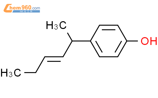 62536 88 3 Phenol 4 1 methyl 2 pentenyl 化学式结构式分子式mol 960化工网