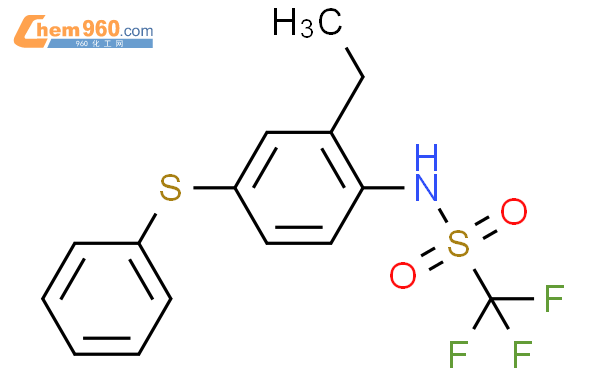 62677 28 5 Methanesulfonamide N 2 Ethyl 4 Phenylthio Phenyl 1 1 1