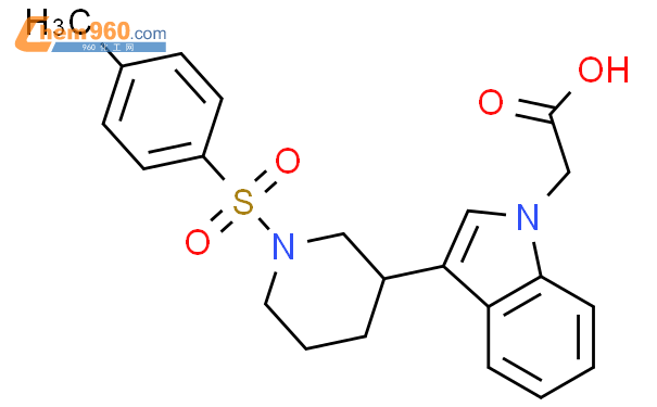 H Indole Acetic Acid Methylphenyl Sulfonyl