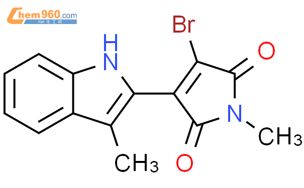 62787 07 9 1H Pyrrole 2 5 Dione 3 Bromo 1 Methyl 4 3 Methyl 1H Indol