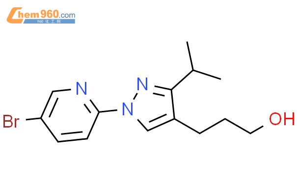 628331 06 6 1H Pyrazole 4 Propanol 1 5 Bromo 2 Pyridinyl 3 1