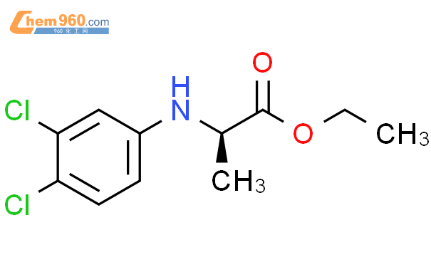 62840 19 1 D Alanine N 3 4 dichlorophenyl ethyl ester化学式结构式分子式