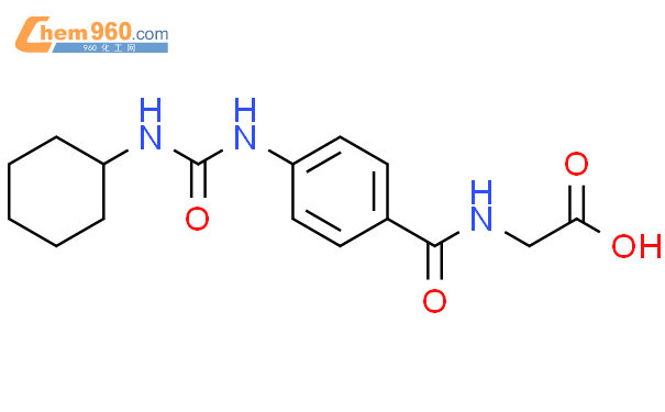 62903 89 3 Glycine N 4 Cyclohexylamino Carbonyl Amino Benzoyl CAS