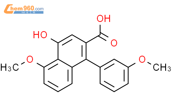 6305 49 3 4 Hydroxy 5 Methoxy 1 3 Methoxyphenyl Naphthalene 2