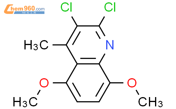 63070 61 1 Quinoline 2 3 dichloro 5 8 dimethoxy 4 methyl 化学式结构式分子式