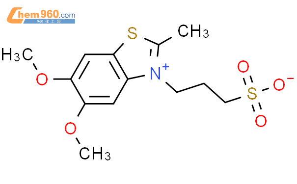 Benzothiazolium 5 6 dimethoxy 2 methyl 3 3 sulfopropyl inner salt厂家