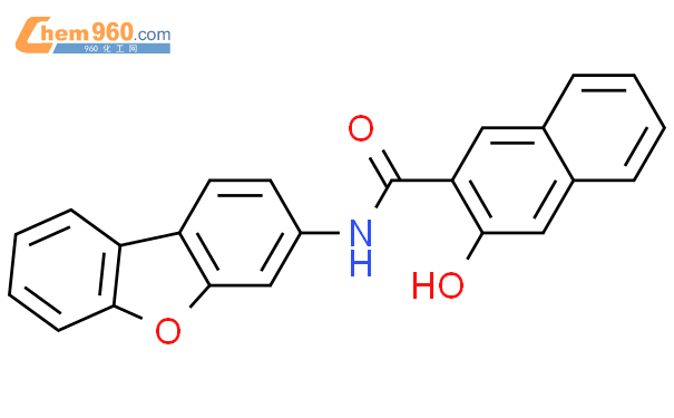 63224 72 6 2 NAPHTHALENECARBOXAMIDE N 3 DIBENZOFURANYL 3 HYDROXY 化学式