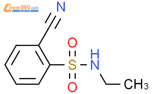 Benzenesulfonamide Cyano N Ethyl Mol