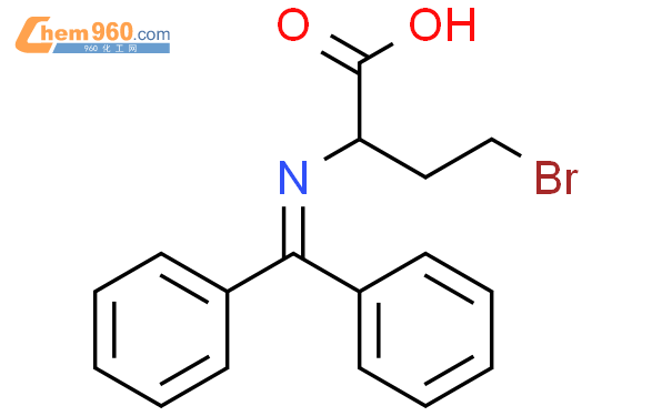 632350 49 3 Butanoic acid 4 bromo 2 diphenylmethylene amino 化学式结构式