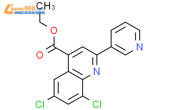 6332 48 5 4 Quinolinecarboxylicacid 6 8 Dichloro 2 3 Pyridinyl