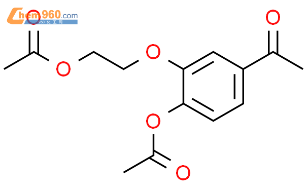 63437 83 2 Ethanone 1 4 Acetyloxy 3 2 Acetyloxy Ethoxy Phenyl