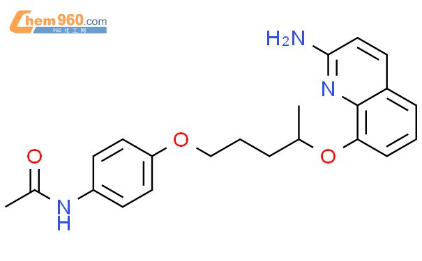 635756 24 0 Acetamide N 4 4 2 Amino 8 Quinolinyl Oxy Pentyl Oxy