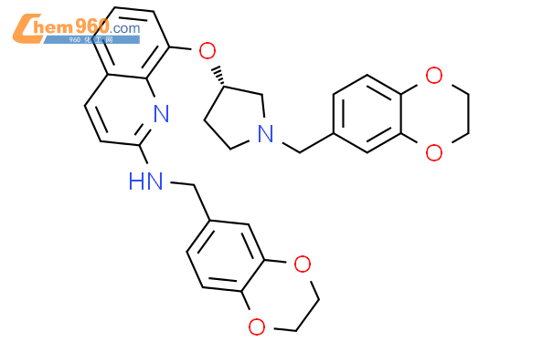 Quinolinamine N Dihydro Benzodioxin Yl Methyl