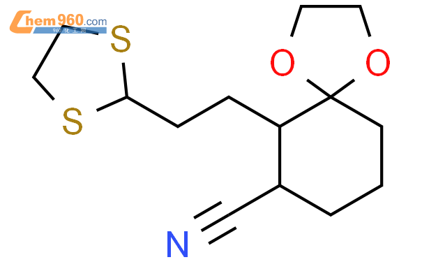 Dioxaspiro Decane Carbonitrile