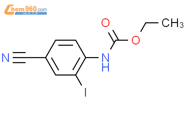 636567 56 1 Carbamic acid 4 cyano 2 iodophenyl ethyl ester化学式结构式