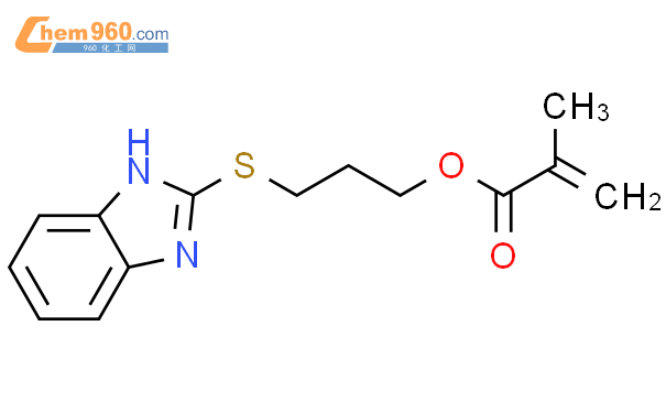 637014 56 3 2 PROPENOIC ACID 2 METHYL 3 1H BENZIMIDAZOL 2 YLTHIO